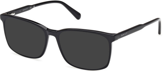 Gant GA50079 sunglasses in Shiny Black