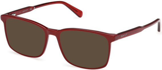 Gant GA50079 sunglasses in Shiny Dark Red