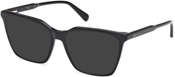 Gant GA50080 sunglasses in Shiny Black