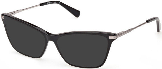 Gant GA50093 sunglasses in Shiny Black