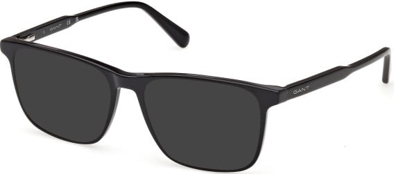 Gant GA50095-53 sunglasses in Shiny Black