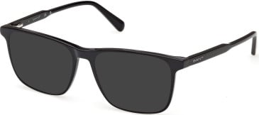 Gant GA50095-53 sunglasses in Shiny Black