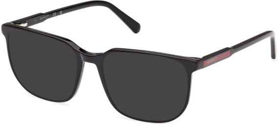 Gant GA50096 sunglasses in Shiny Black