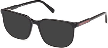 Gant GA50096 sunglasses in Shiny Black