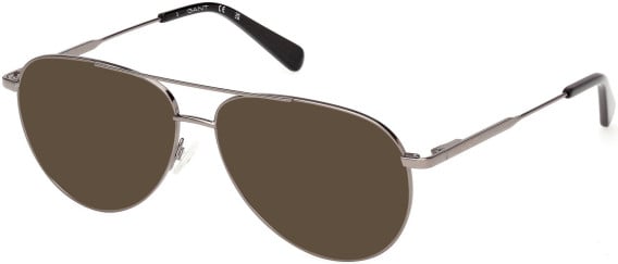 Gant GA50099 sunglasses in Shiny Dark Ruthenium