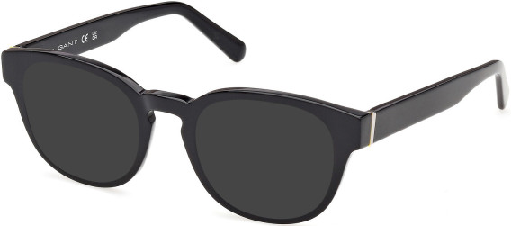 Gant GA50102-49 sunglasses in Shiny Black