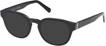 Gant GA50102-49 sunglasses in Shiny Black