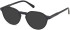 Gant GA50109 sunglasses in Matte Black/Black