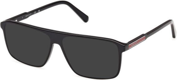 Gant GA50110 sunglasses in Shiny Black