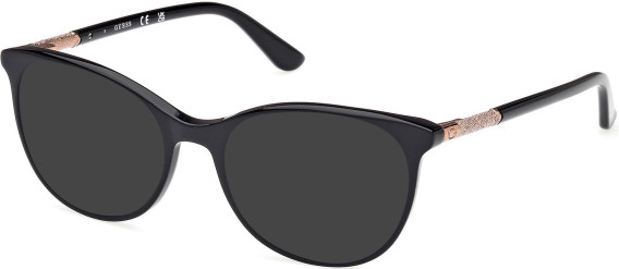 Guess GU2657-N sunglasses in Shiny Black