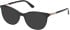 Guess GU2657-N sunglasses in Shiny Black