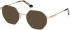 Guess GU2849-56 sunglasses in Shiny Rose Gold
