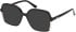 Guess GU2950 sunglasses in Black/Pearl