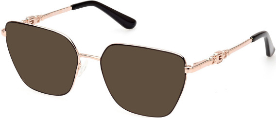 Guess GU2952 sunglasses in Shiny Black