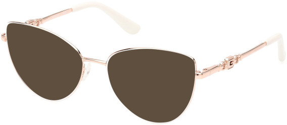 Guess GU2954 sunglasses in Shiny White