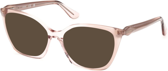 Guess GU2965 sunglasses in Nude Transparent
