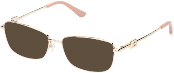 Guess GU2975 sunglasses in Shiny Pink Gold