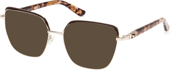 Guess GU2983 sunglasses in Shiny Dark Brown