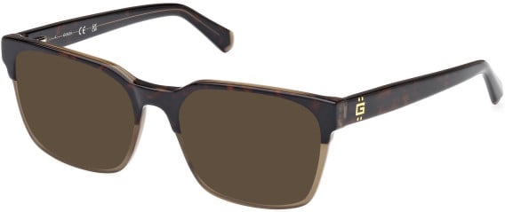 Guess GU50094-53 sunglasses in Dark Havana