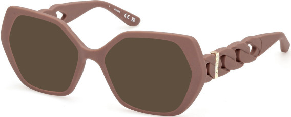 Guess GU50116 sunglasses in Matte Beige