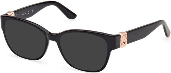 Guess GU50120-54 sunglasses in Shiny Black