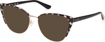 Guess GU50121 sunglasses in Matte Black