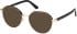Guess GU50124 sunglasses in Shiny Deep Gold