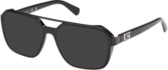 Guess GU50138 sunglasses in Shiny Black