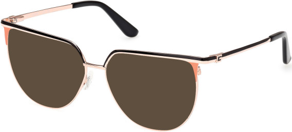 Guess GU50147 sunglasses in Shiny Rose Gold