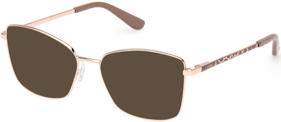 Guess GU50170-52 sunglasses in Shiny Rose Gold