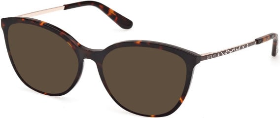 Guess GU50171-53 sunglasses in Dark Havana