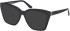 Guess GU50173 sunglasses in Shiny Black