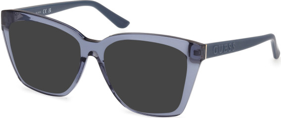 Guess GU50173 sunglasses in Shiny Blue