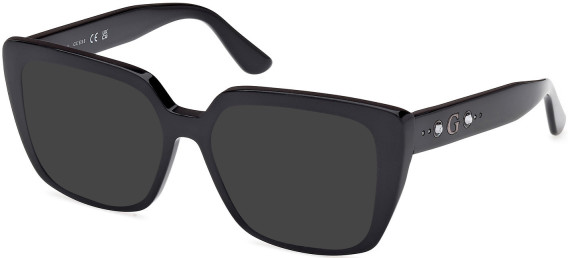 Guess GU50174 sunglasses in Shiny Black
