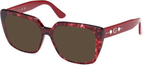 Guess GU50174 sunglasses in Red/Havana