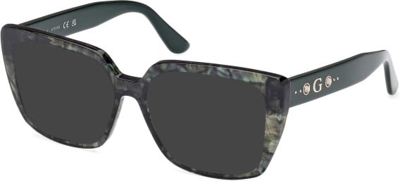 Guess GU50174 sunglasses in Dark Green/Havana