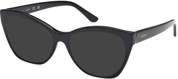 Guess GU50177-54 sunglasses in Shiny Black