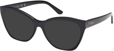 Guess GU50177-54 sunglasses in Shiny Black