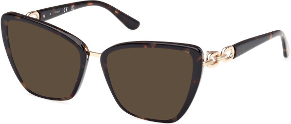 Guess GU50180 sunglasses in Dark Havana