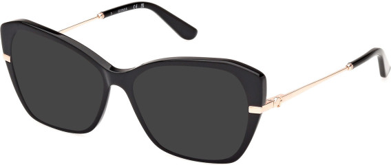 Guess GU50183 sunglasses in Shiny Black