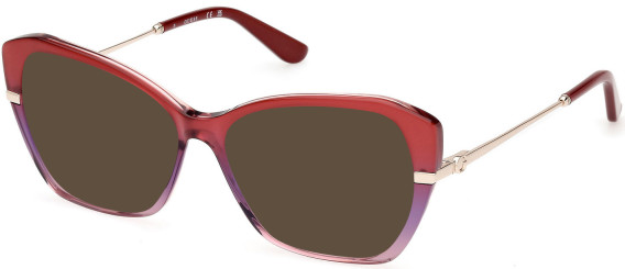 Guess GU50183 sunglasses in Red/Purple