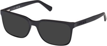 Guess GU50187-54 sunglasses in Shiny Black