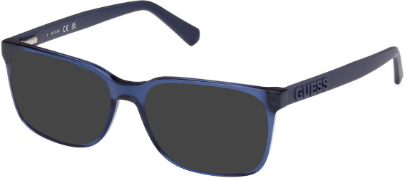Guess GU50187-54 sunglasses in Shiny Blue