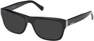 Guess GU50189 sunglasses in Shiny Black