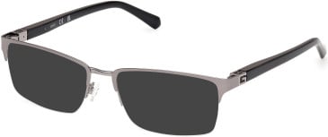 Guess GU50191 sunglasses in Matte Gunmetal