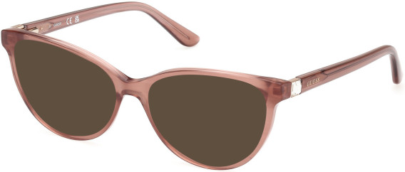 Guess GU50195 sunglasses in Violet/Horn