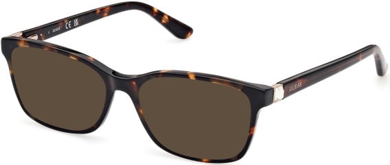Guess GU50196 sunglasses in Dark Havana