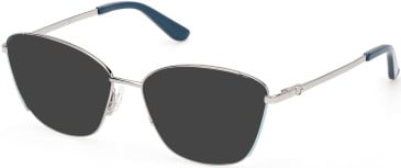 Guess GU50224 sunglasses in Silver/Blue