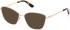 Guess GU50224 sunglasses in Shiny Rose Gold/Tortoise
