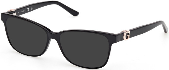 Guess GU50227 sunglasses in Shiny Black